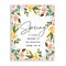 Stupell Industries Cheerful Spring Quote Floral Blossom Wall Plaque Art